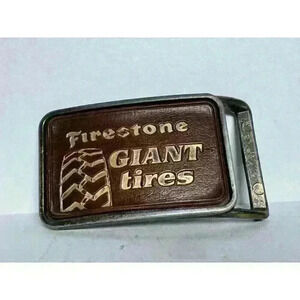 Vintage Meridian Gold Company Solid Brass Belt Buckle by Dynabuckle, Provo, Utah